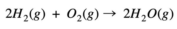 Enthalpy of water of formation using bond energy